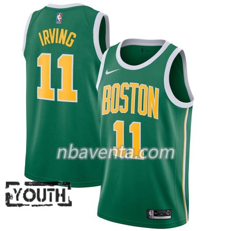 Camiseta Niños Boston Celtics Kyrie Irving 11 2018-19 Nike Verde Swingman Camiseta Niños Boston Celtics Kyrie Irving 11 2018-19 Nike Verde Swingman